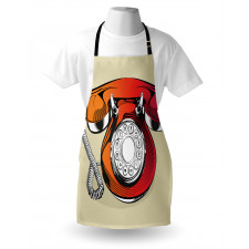 Classic Retro Telephone Apron