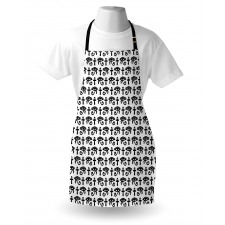 Hieroglyphic Pattern Apron