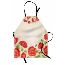 Card with Poppy Flowers Apron