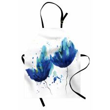 Floral Abstract Art Apron