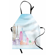 European Cities Landmarks Apron