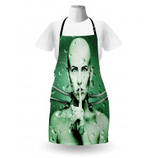 Robot Girl in Glass Apron