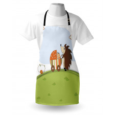 Baby Shower and Hedgehog Apron