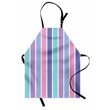 Polka Dot with Stripes Apron