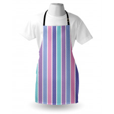 Polka Dot with Stripes Apron