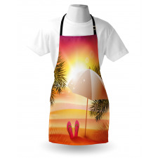 Summer Sunset on Beach Apron