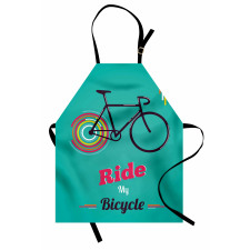 Retro Bicycle Design Apron