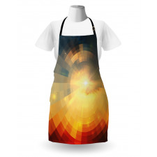 Sunbeams in Clear Sky Apron