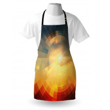 Sunbeams in Clear Sky Apron