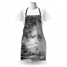 Woman and Trees Apron