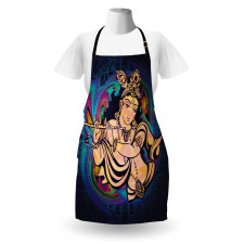 Traditional Woman Figure Apron