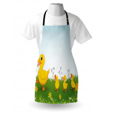 Mother Duck and Babies Apron