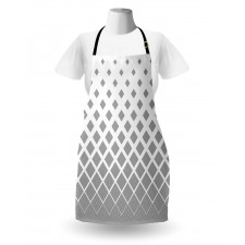 Black White Squares Apron