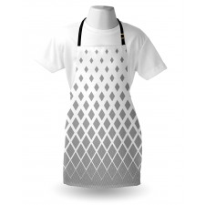 Black White Squares Apron