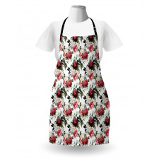 Flower Roses Buds Apron