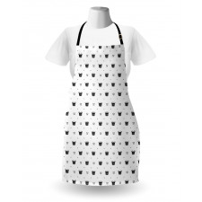 Various Crowns Stripes Apron