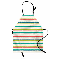 Doodle Paralel Lines Apron