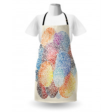 Abstract Mosaic Spots Apron