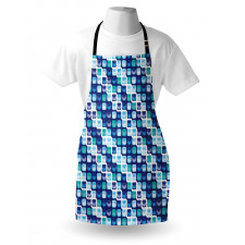 Vintage Mosaics Squares Apron