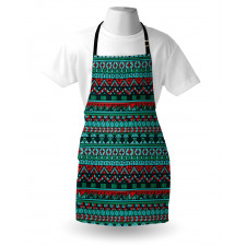 Hand Drawn Aztec Apron