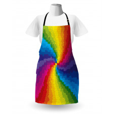 Stained Glass Rainbow Apron