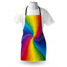 Stained Glass Rainbow Apron