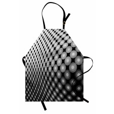 3D Digital Mosaic Dots Apron