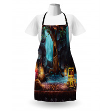 Cartoon Cave Treasure Apron