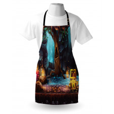 Cartoon Cave Treasure Apron