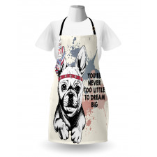 Tribal Feathers and Dog Apron