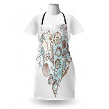 Scallop Starfish Whelk Apron