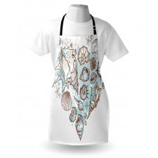 Scallop Starfish Whelk Apron