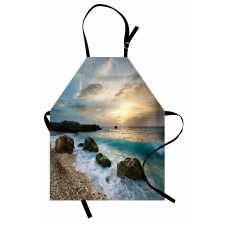 Seascape Sunrise Waves Apron