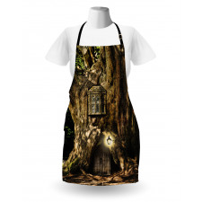 Fairytale House Tree Apron