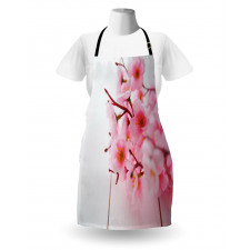 Cherry Blossom Petals Apron