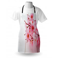 Cherry Blossom Petals Apron