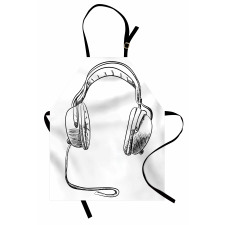 Sketchy DJ Headphones Apron