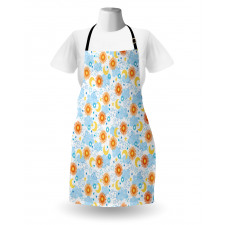 Celestial Elements Tile Apron