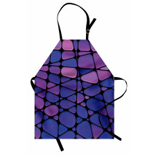 Stained Graphic Drops Apron