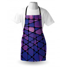Stained Graphic Drops Apron