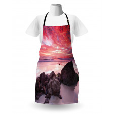 Australian Seascape Dawn Apron