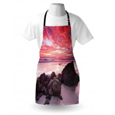 Australian Seascape Dawn Apron