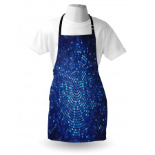 Spiral Mosaic Dots Apron