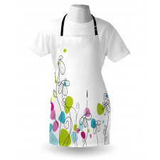 Daisies Spring Florets Apron