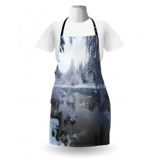 Nordic Snow Nature Icy Apron