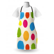 Colorful Round Forms Apron