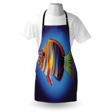 Tropical Exotic Sea Fish Apron