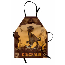 Giant Dinosaur Cliffs Apron