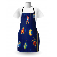 Xmas Objects Art Apron