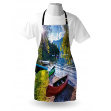 Bohinj Lake with Boats Apron